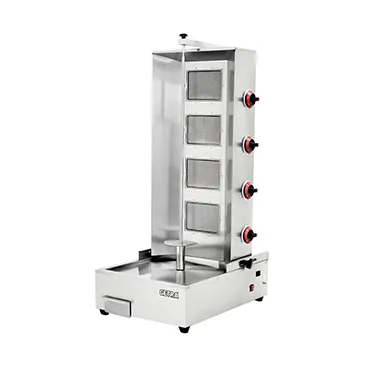 Gas Kebab Grill HGV-792 – Mesin Pemanggang Kebab Profesional untuk Restoran dan Kafe