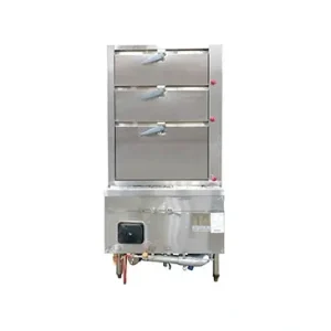 Steamer Gas Turbo 3 Deck Stainless Steel 3DGFS-9082