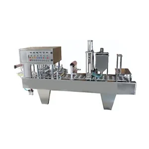 Mesin Pengisi dan Penyegel Cup Air Mineral Otomatis GCFM4 untuk Industri Minuman